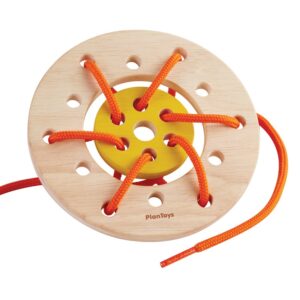 Plan Toys Ξύλινος Δίσκος Με Κορδόνια 5373 | homidoo.gr