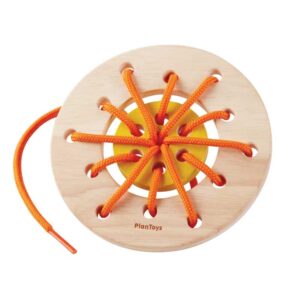 Plan Toys Ξύλινος Δίσκος Με Κορδόνια 5373 | homidoo.gr