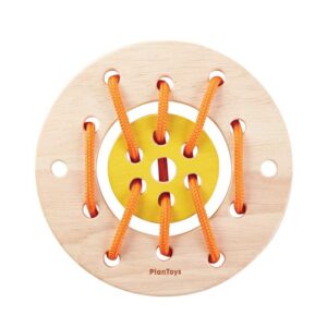 Plan Toys Ξύλινος Δίσκος Με Κορδόνια 5373 - Image 4