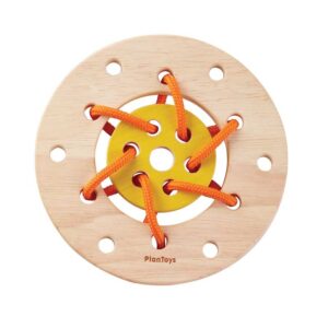 Plan Toys Ξύλινος Δίσκος Με Κορδόνια 5373 - Image 5
