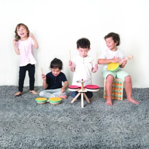 Plan Toys Μουσική Μπάντα – Ντραμς 6410 | homidoo.gr