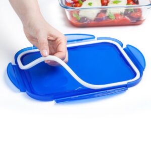 Pyrex Ορθογώνιο Φαγητοδοχείο 1.9Lt 286P 21x21x8cm Cook n Go 333244 - Image 4