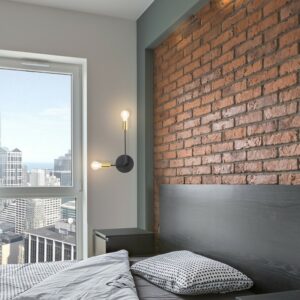 Rabalux Lanny Απλίκα Δίφωτη Φ23xY37cm Χρυσό-Μαύρο 2102 | homidoo.gr
