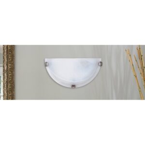 Rabalux Επίτοιχη Απλίκα Φ30cm Alabastro Λευκό 3002 - Image 3
