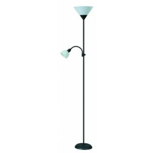 Rabalux Action Φωτιστικό Δαπέδου Φ24.2xY178cm Μαύρο-Λευκό 4062 | homidoo.gr