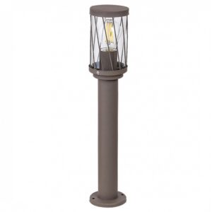 Rabalux Φωτιστικό Επιδαπέδιο Φανάρι Budapest Φ9.5xY50cm Καφέ 8889 | homidoo.gr