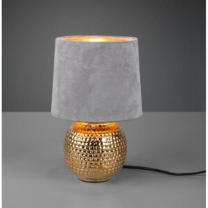 Trio Lighting Πορτατίφ Sophia Φ16cm Ε14 Γκρι-Χρυσό R50821011 | homidoo.gr