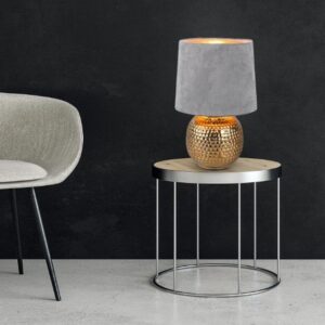 Trio Lighting Πορτατίφ Sophia Φ16cm Ε14 Γκρι-Χρυσό R50821011 - Image 3