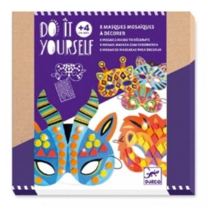 Djeco DIY Φτιάχνω Μάσκες Μωσαικό 'Ζωάκια Ζούγκλας' - FSC MIX 07900 | homidoo.gr