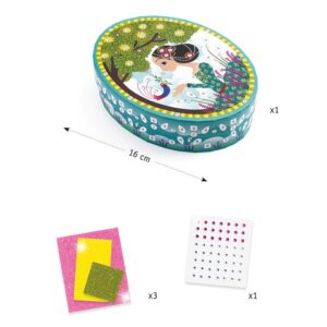 Djeco DIY Φτιάχνω - Κουτάκι Κορίτσι 07906 - Image 4
