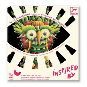 Djeco Inspired By - Κολάζ 'Arcimboldo - Πορτραίτα Με Λαχανικά Της Άνοιξης' 09370 | homidoo.gr