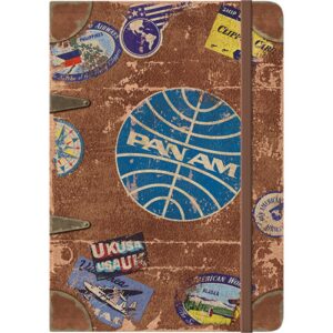 Nostalgic Σημειωματάριο Pan Am - Travel Stickers 54007 | homidoo.gr