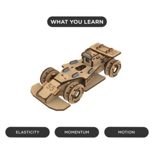 Smartivity DIY Κατασκευή 'Αγωνιστικό Όχημα Με Εκτοξευτή' 1109 - Image 6