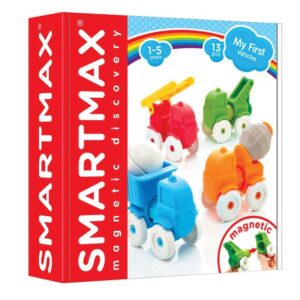 SmartMax Κατασκευές Με Μαγνήτη 'Τα Πρώτα Μου Οχήματα' 13Τμχ. 125048 | homidoo.gr