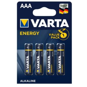 Varta Μπαταρίες Αλκαλικές Energy 1.5V AAA 4Τμχ. 4103 | homidoo.gr