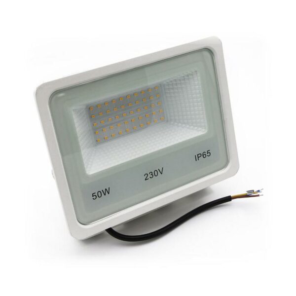 Adeleq ΠΡΟΒΟΛΕΑΣ LED-SMD 50W 230V 3000K IP65 ΛΕΥΚΟΣ 3-385000