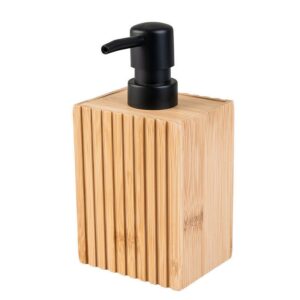 Estia Αντλία Σαπουνιού - Dispenser Bamboo Essentials Τετράγωνη 8.2x7.5x17.5cm 02-13080