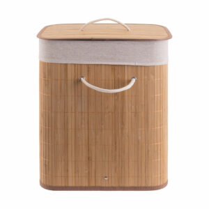 Estia Καλάθι Απλύτων 60lt Bamboo Essentials Πτυσσόμενο Ορθογώνιο 02-12816 - Image 2