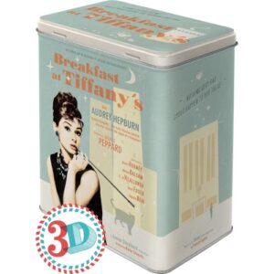 Nostalgic Μεταλλικό Κουτί Μεγάλο 10x20x14cm Breakfast At Tiffanys 30119 - Image 2