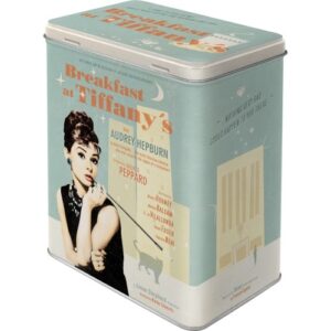 Nostalgic Μεταλλικό Κουτί Μεγάλο 10x20x14cm Breakfast At Tiffanys 30119
