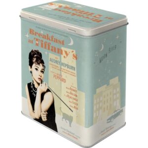 Nostalgic Μεταλλικό Κουτί Μεγάλο 10x20x14cm Breakfast At Tiffanys 30119 - Image 3