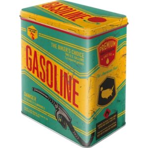 Nostalgic Μεταλλικό Κουτί Μεγάλο 10x20x14cm Gasoline 30122