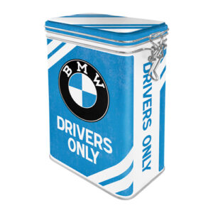 Nostalgic Μεταλλικό Κουτί 1.3L Καπάκι Με Κλιπ BMW Drivers Only 31111 - Image 2