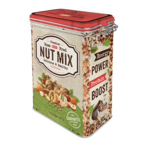 Nostalgic Μεταλλικό Κουτί 1.3L - Καπάκι Με Κλιπ - Nut Mix 31121 - Image 2