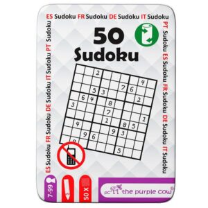 Purple Cow Επιτραπέζιο 50 Καρτών Sudoku 26610 - Image 2