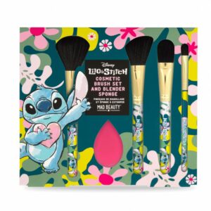 Mad Beauty Σετ Με Πινέλα Μακιγιάζ Lilo And Stitch 99155