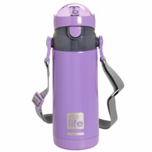 Ecolife Θερμός Παιδικός Kids Thermos 400ml Lilac - Λιλά 33-BO-2995