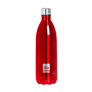 Ecolife Θερμός Μπουκάλι 1lt Ανοξείδωτο Metallic Red 33-BO-3036 - Image 2