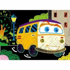 Avenir Ζωγραφική Scratch 3+ Ετών Cars - Αυτοκίνητα 60803 - Image 2