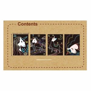 Avenir Βιβλίο Σκρατς 3+ Ετών Unicorn Head - Κεφάλι Μονόκερου 60123 - Image 2