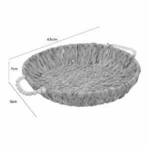 Inart Καλάθι Jute 43x36x7cm Φυσικό 3-70-524-0055 - Image 2