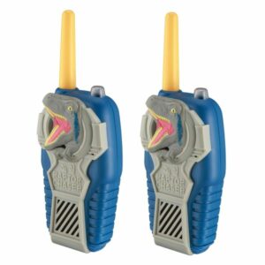 eKids Jurrasic World FRS Deluxe Walkie Talkies Με Εμβέλεια 150 Μέτρων Μπλε-Γκρι JW-212