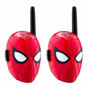 eKids Spiderman Σετ 2 Walkie Talkies Με Εμβέλεια 150 Μέτρων Κόκκινο-Μαύρο SM-202 - Image 6