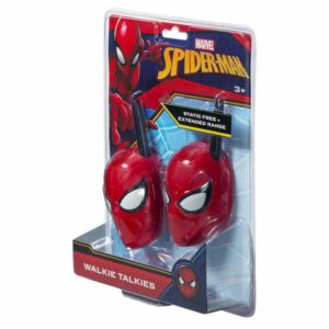 eKids Spiderman Σετ 2 Walkie Talkies Με Εμβέλεια 150 Μέτρων Κόκκινο-Μαύρο SM-202 - Image 10