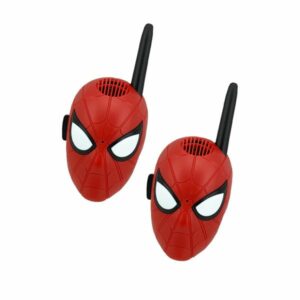 eKids Spiderman Σετ 2 Walkie Talkies Με Εμβέλεια 150 Μέτρων Κόκκινο-Μαύρο SM-202 - Image 3