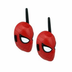 eKids Spiderman Σετ 2 Walkie Talkies Με Εμβέλεια 150 Μέτρων Κόκκινο-Μαύρο SM-202 - Image 4