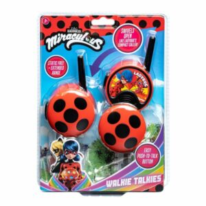 eKids Miraculous Ladybug Σετ 2 Walkie Talkies Με Εμβέλεια 150 Μέτρων Μαύρο-Κόκκινο ‎MC-207 - Image 7