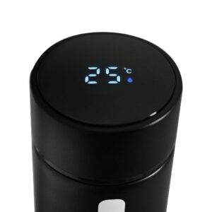 Estia Θερμός Save The Aegean Temp 500ml Με Ένδειξη Θερμοκρασίας Μαύρο 01-12625 - Image 2