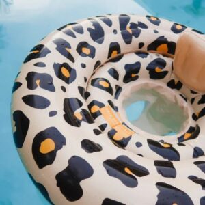 Swim Essentials Σωσίβιο Φ69cm Από 0-1 Ετών Beige Leopard SWE-2020SE103 - Image 2