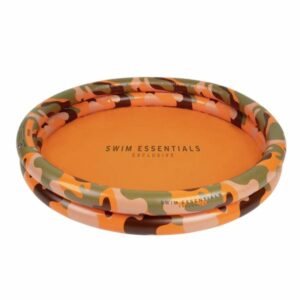 Swim Essentials Φουσκωτή Πισίνα Φ100cm Aπό 1 Έτους Camouflage SWE-2020SE131