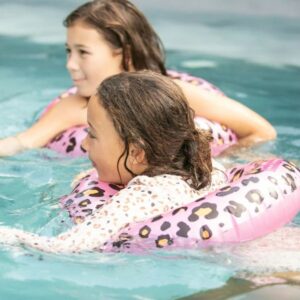 Swim Essentials Σωσίβιο Φ55cm Aπό 3 Ετών Rose Gold Leopard SWE-2020SE27 | Homidoo.gr