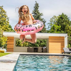 Swim Essentials Σωσίβιο Φ90cm Aπό 6 Ετών Leopard SWE-2020SE38 - Image 4