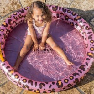 Swim Essentials Φουσκωτή Πισίνα Φ60cm Aπό 0 Μηνών Purple Leopard SWE-2020SE718 - Image 2