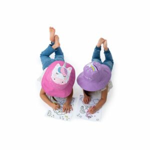 FlapJackKids Καπέλο Διπλής Όψης UPF 50+ 2-4 Ετών Unicorn - Star FJKSH803M - Image 2