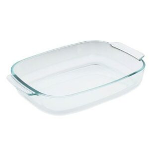 Estia Ταψί Crystal Γυάλινο Πυρίμαχο Ορθογώνιο 38x25x6cm 3.7lt 01-10614
