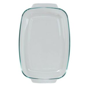 Estia Ταψί Crystal Γυάλινο Πυρίμαχο Ορθογώνιο 38x25x6cm 3.7lt 01-10614 - Image 2